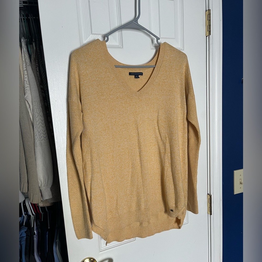 AE Yellow/Gold Oversized Sweater